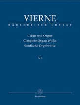 Complete Organ Works Vol. vi Organ sheet music cover